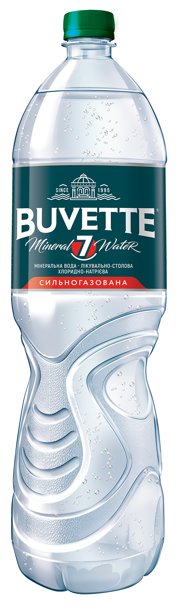 Мінеральна лікувально-столова вода «Buvette 7» сильногазована