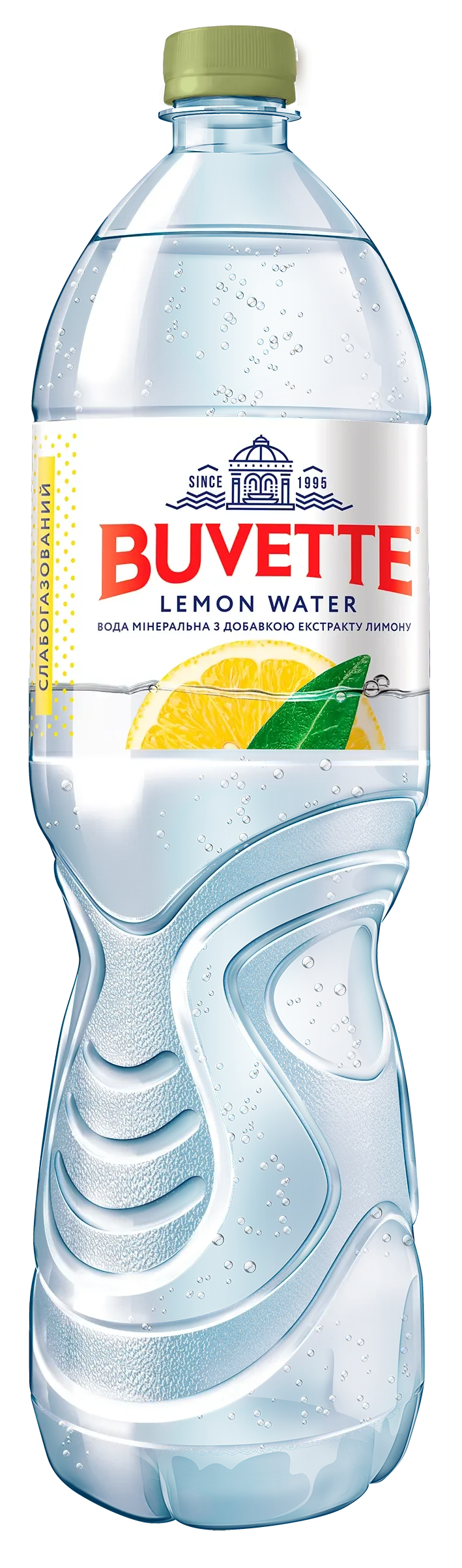 Вода Buvette зі смаком лимону Buvette вода мінеральна столова