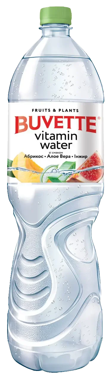 Напій Buvette Vitamin Water — Абрикос-інжир-алое-вера Buvette Vitamin Water