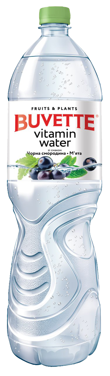 Напій Buvette Vitamin Water — Чорна смородина-м’ята