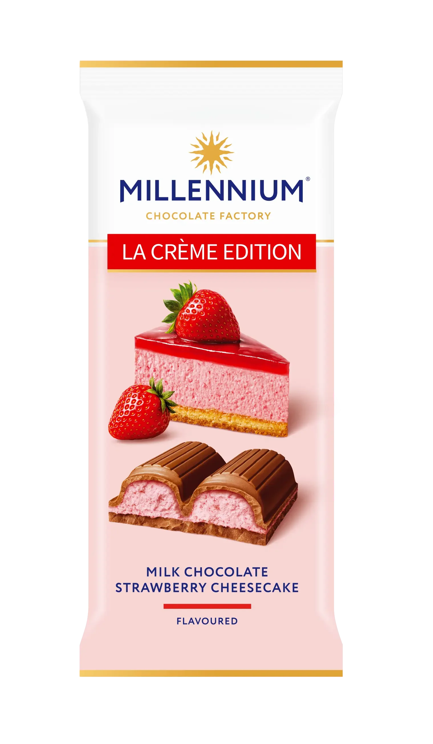 Шоколад Millennium La Creme Edition молочний з кремовою начинкою