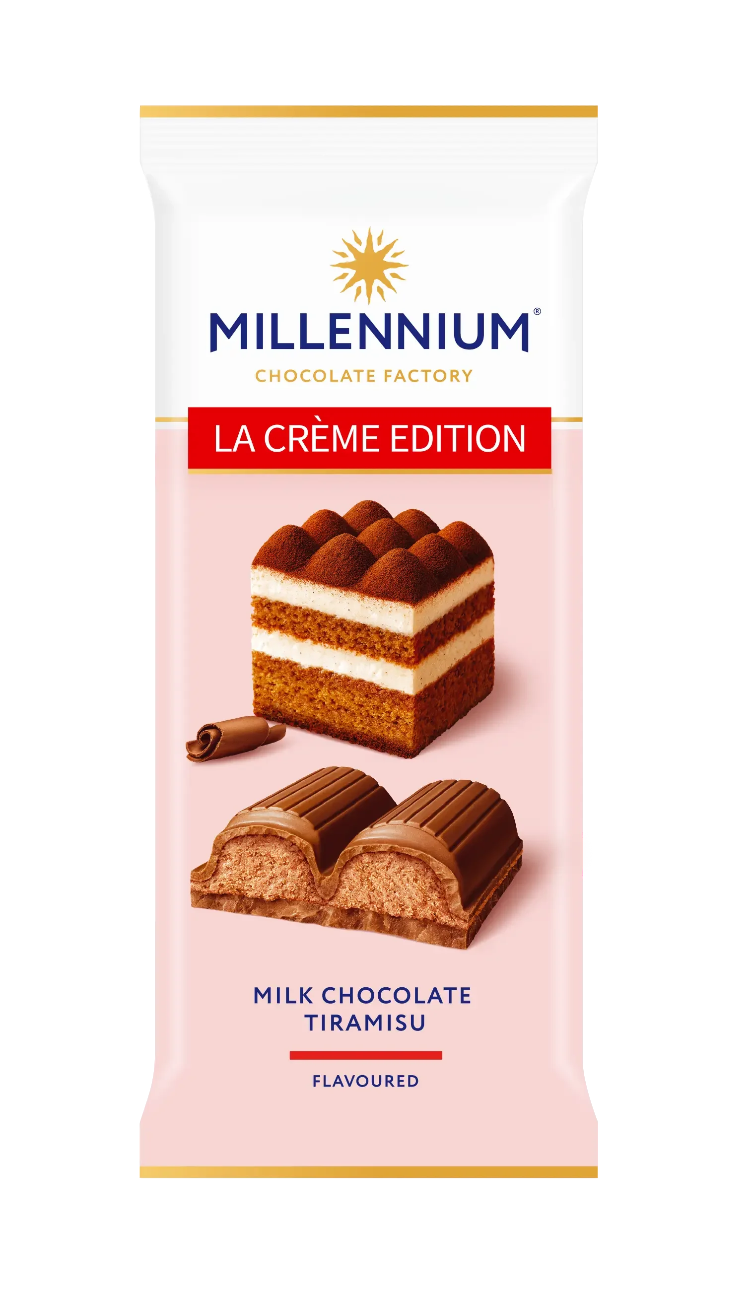 Шоколад «Millennium La Creme Edition» молочний з кремовою начинкою