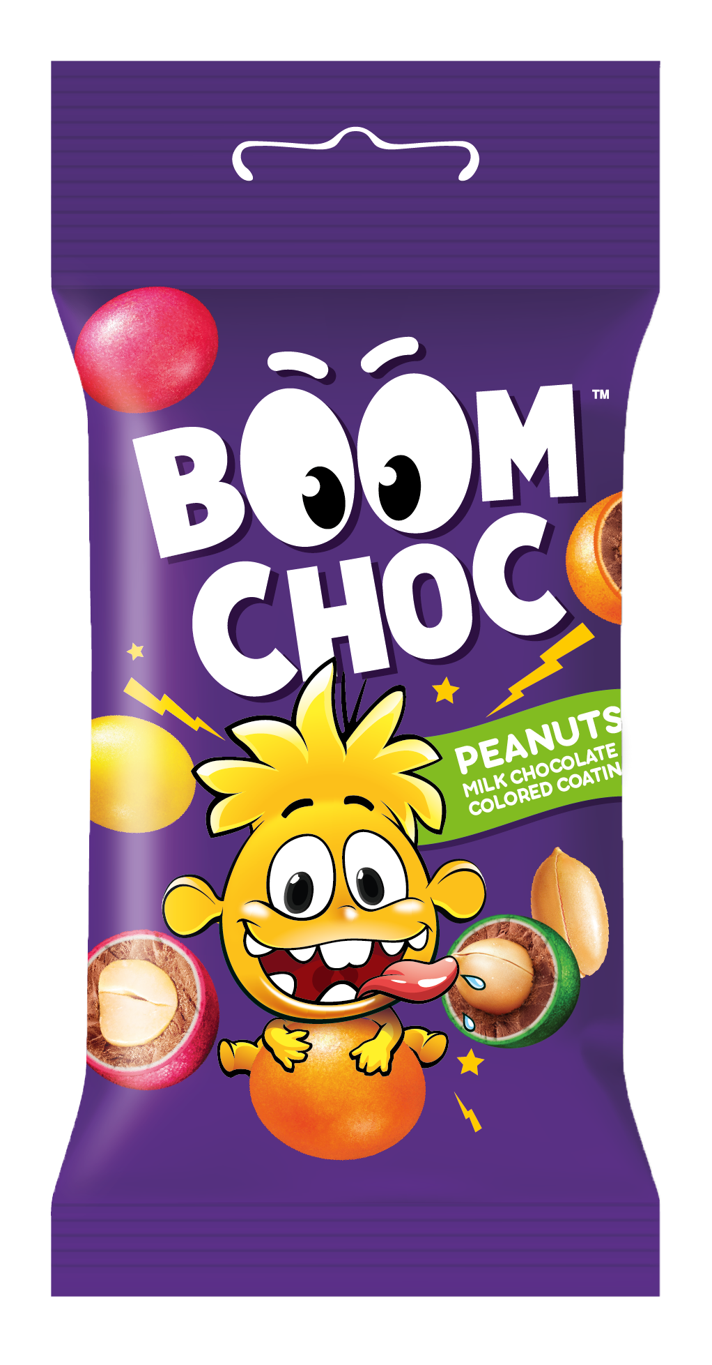 Драже BOOM CHOC Арахіс в шоколаді та кольоровій глазурі