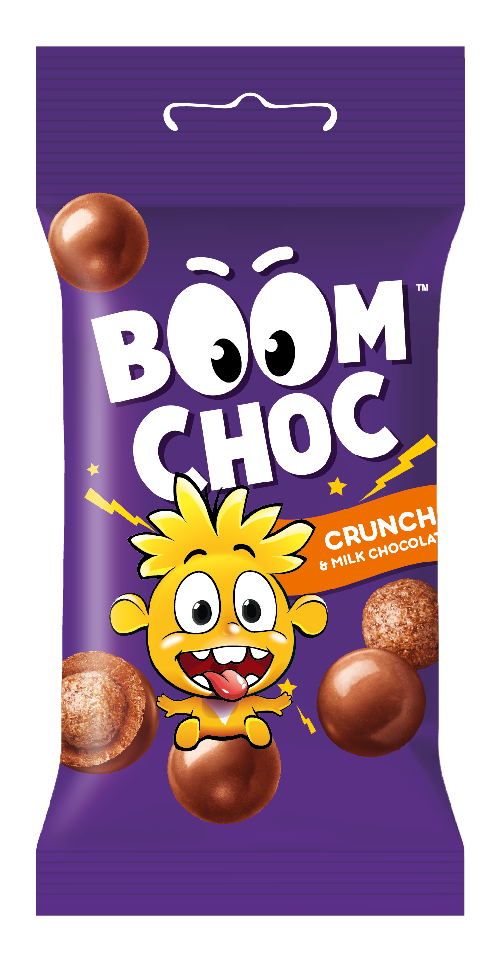 Драже BOOM CHOC CRUNCH Рисові кульки в молочному шоколаді