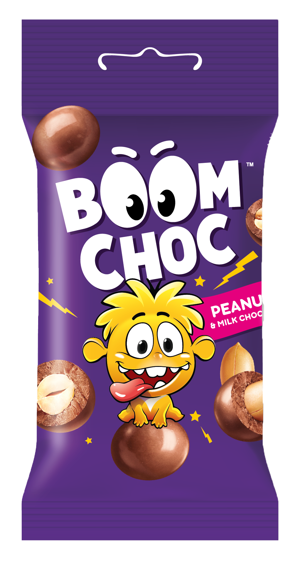 Драже BOOM CHOC Арахіс у молочному шоколаді