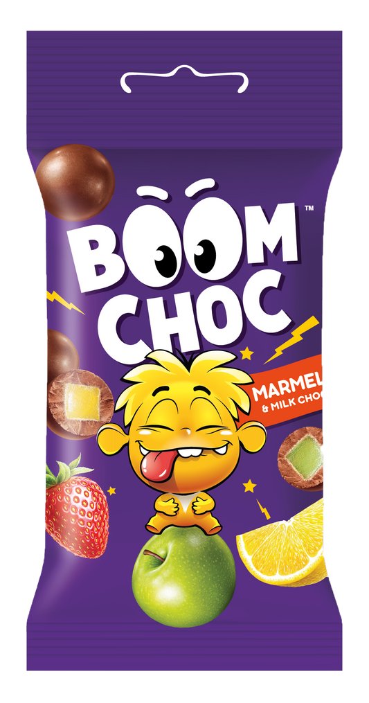 Драже BOOM CHOC Мармелад у молочному шоколаді