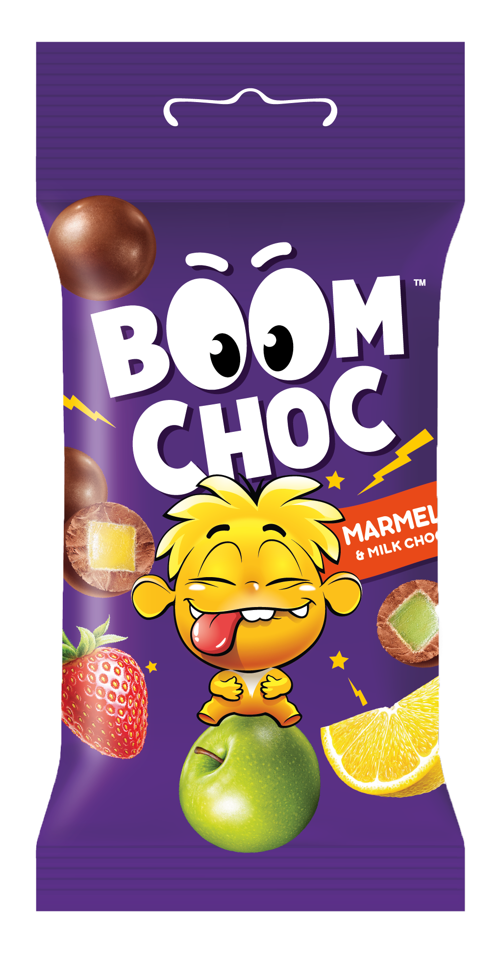 Драже BOOM CHOC Мармелад у молочному шоколаді