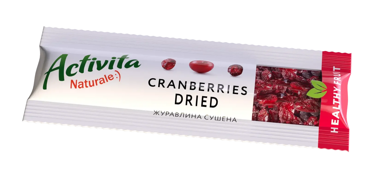 Журавлина сушена Healthy Fruit Activita