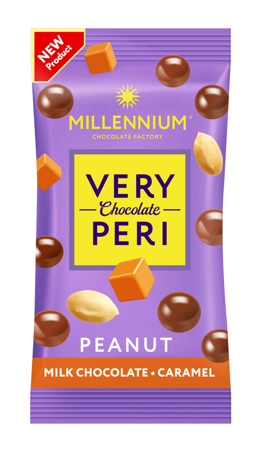 Драже Millennium Very Peri Original Арахіс — у молочному шоколаді із солоною карамеллю
