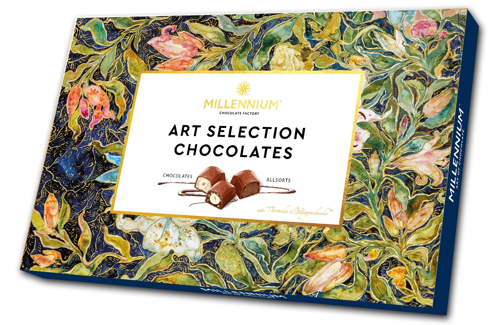   MILLENNIUM PLAQUETTEセット Цукерки шоколадні «Millennium Art Selection» асорті. — Купити