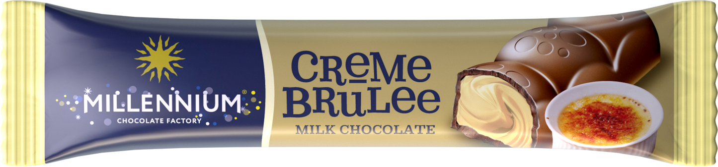 Шоколад "Millennium Creme Brulee" молочний з начинкою