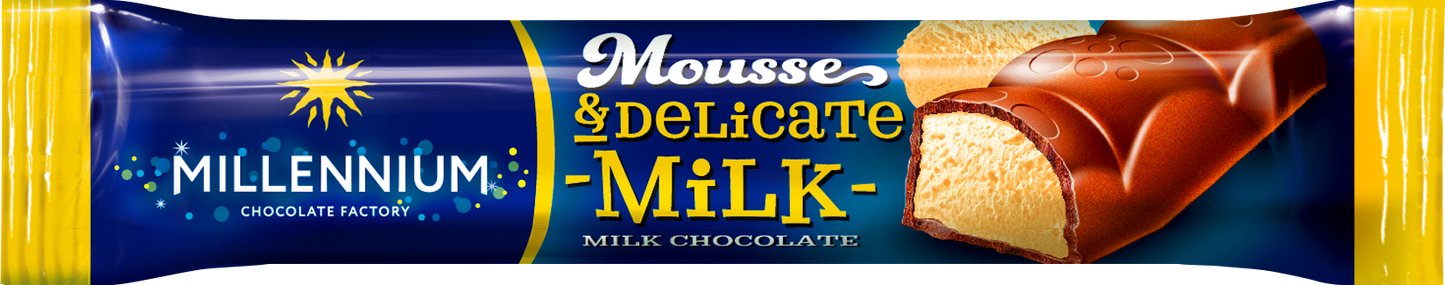 Шоколад Millennium молочний Mousse