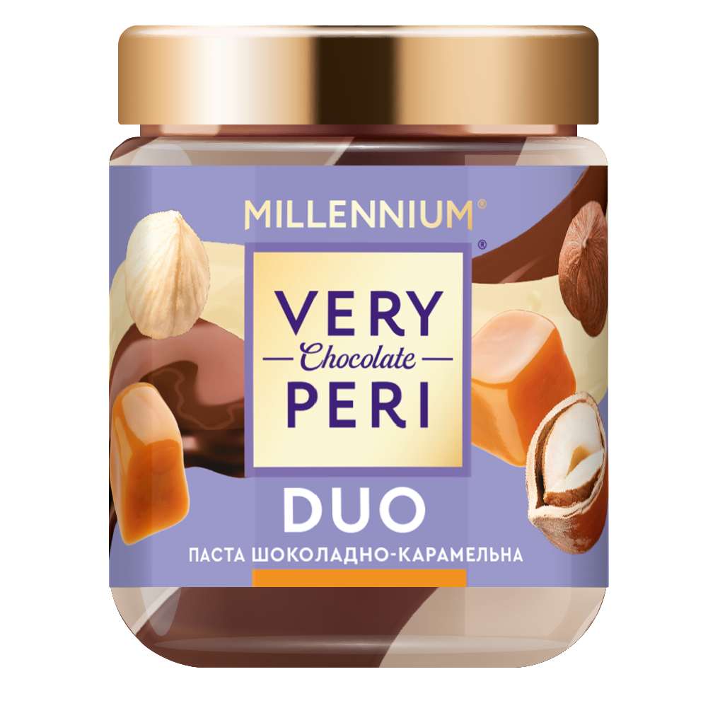 Паста шоколадно-карамельна “Millennium Very Peri Duo”