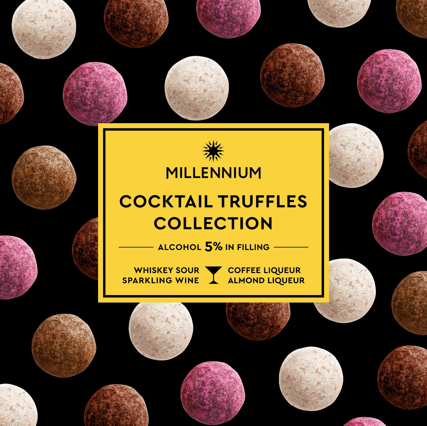 Цукерки Millennium Cocktail Truffle Collection