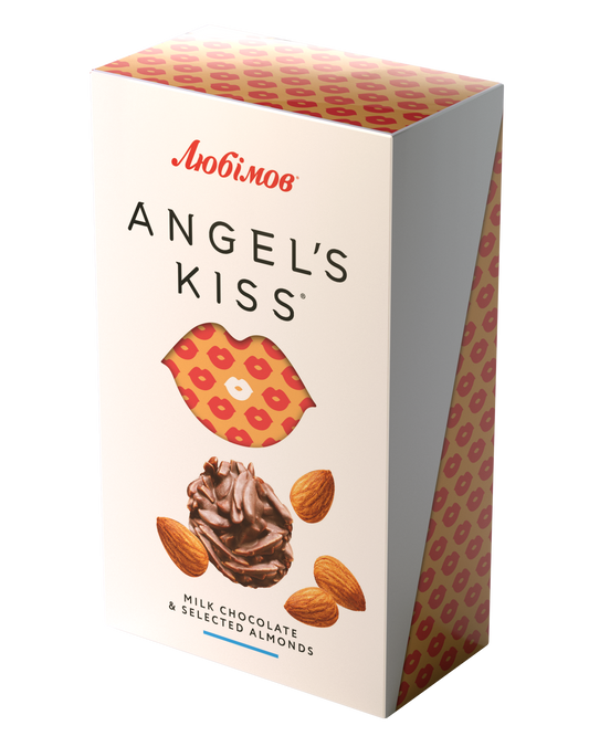 Chocolate sweets «Millennium Angel's kiss» milk — with almond