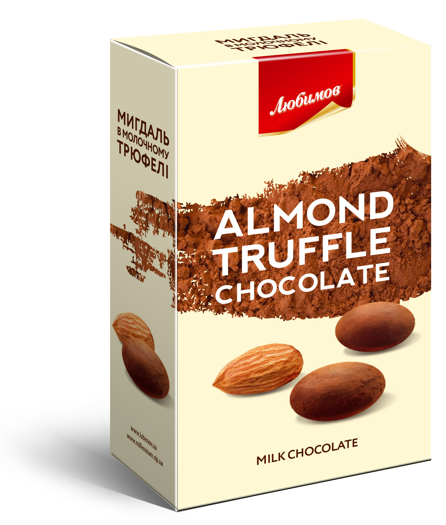 Драже Любімов TRUFF мигдаль в молочному трюфелі