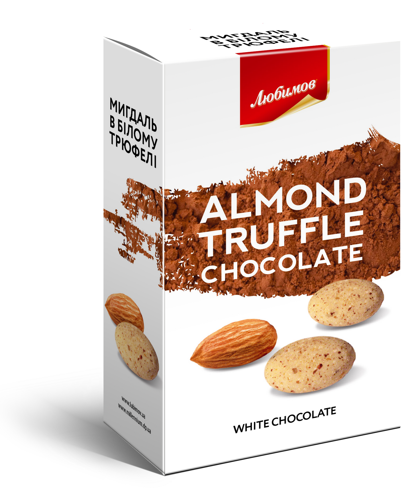 Драже Любімов TRUFF мигдаль в білому трюфелі