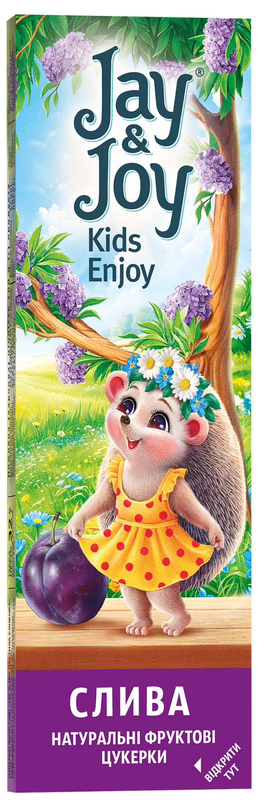 Цукерки фруктові «Jay & Joy Пастила сливова»
