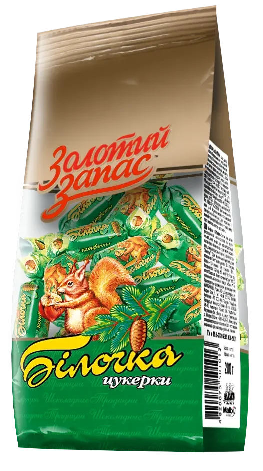 Цукерки «Білочка» Millennium