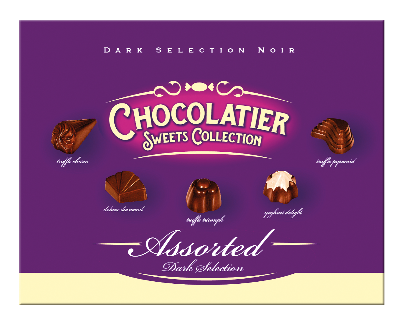 Цукерки «CHOCOLATIER» асорті