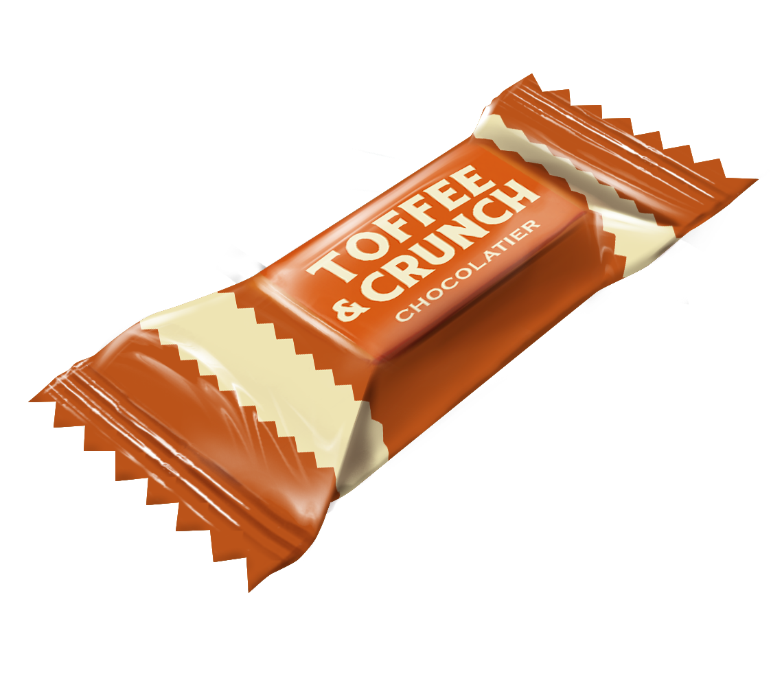 Цукерки «TOFFEE & CRUNCH» 1 кг