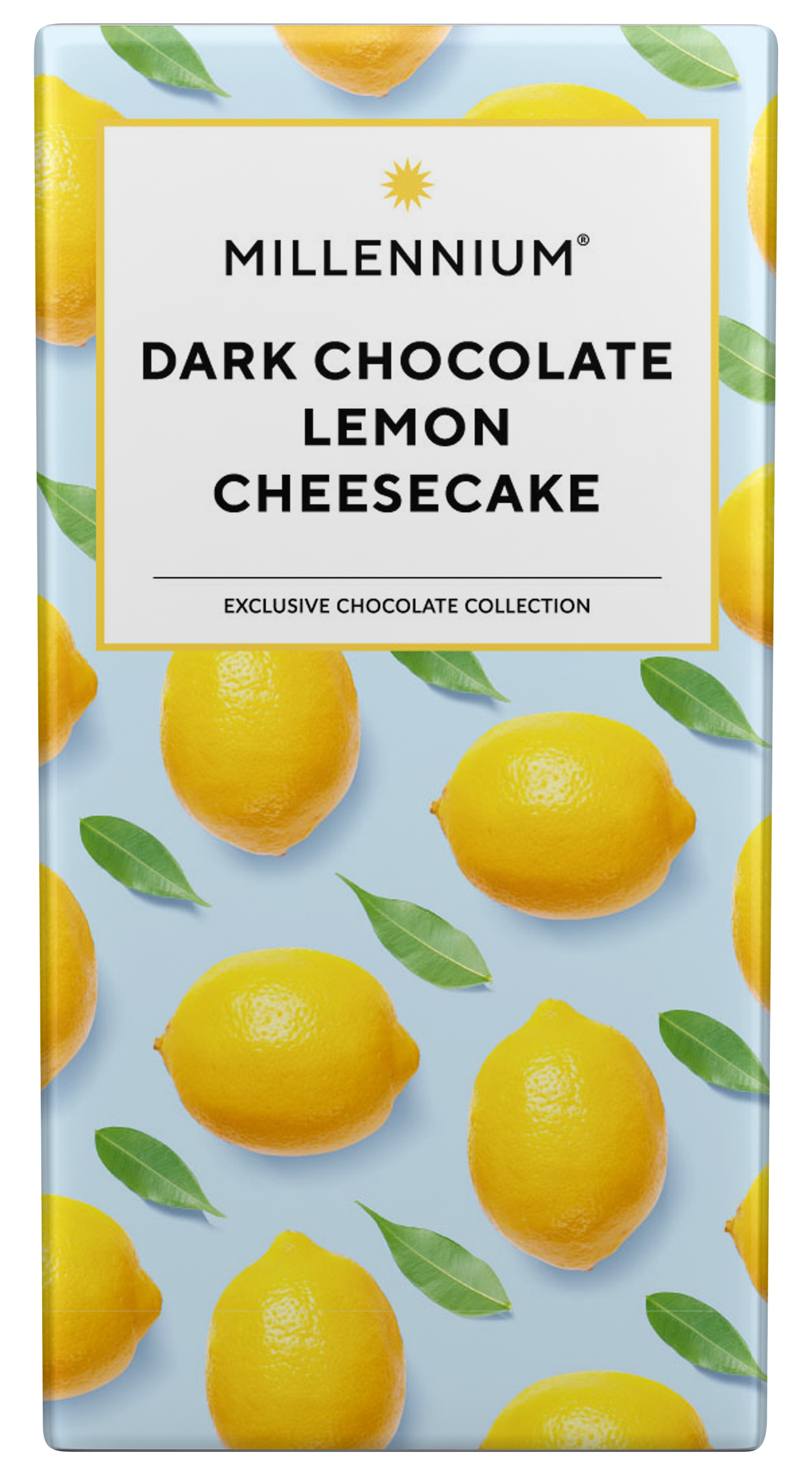 Чорний шоколад MILLENNIUM з начинкою