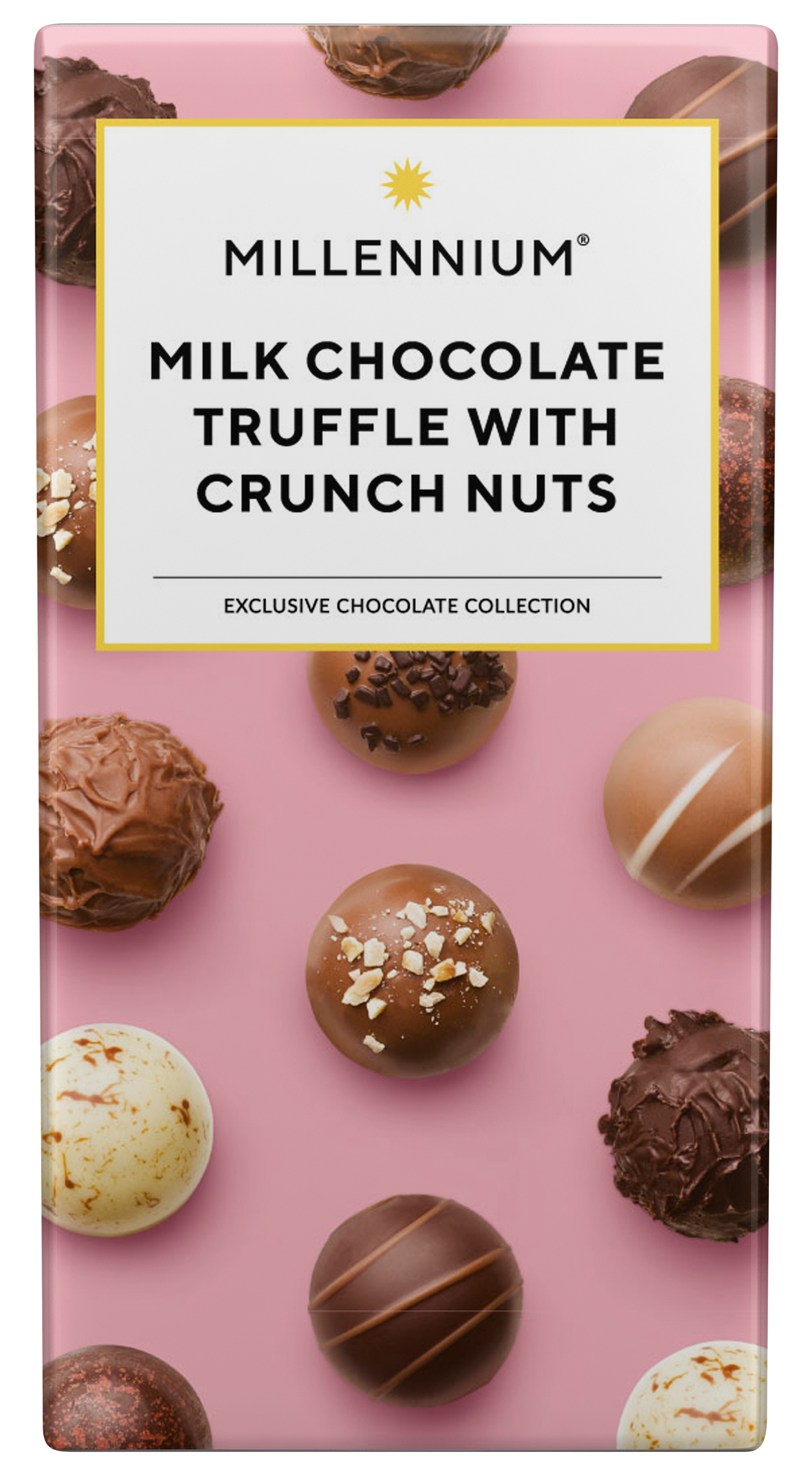 Шоколад «Millennium» молочний з начинкою