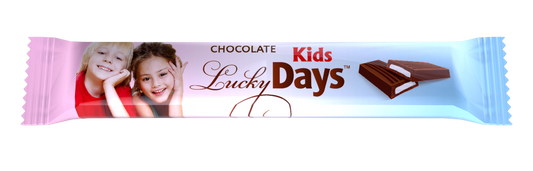 Шоколад Lucky Days молочний з молочною начинкою