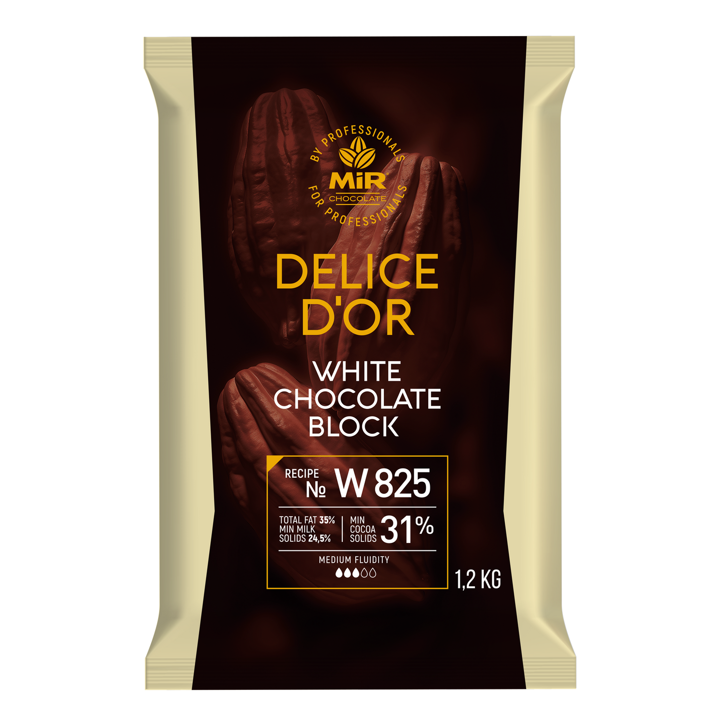 Шоколад Delice D`or білий блок
