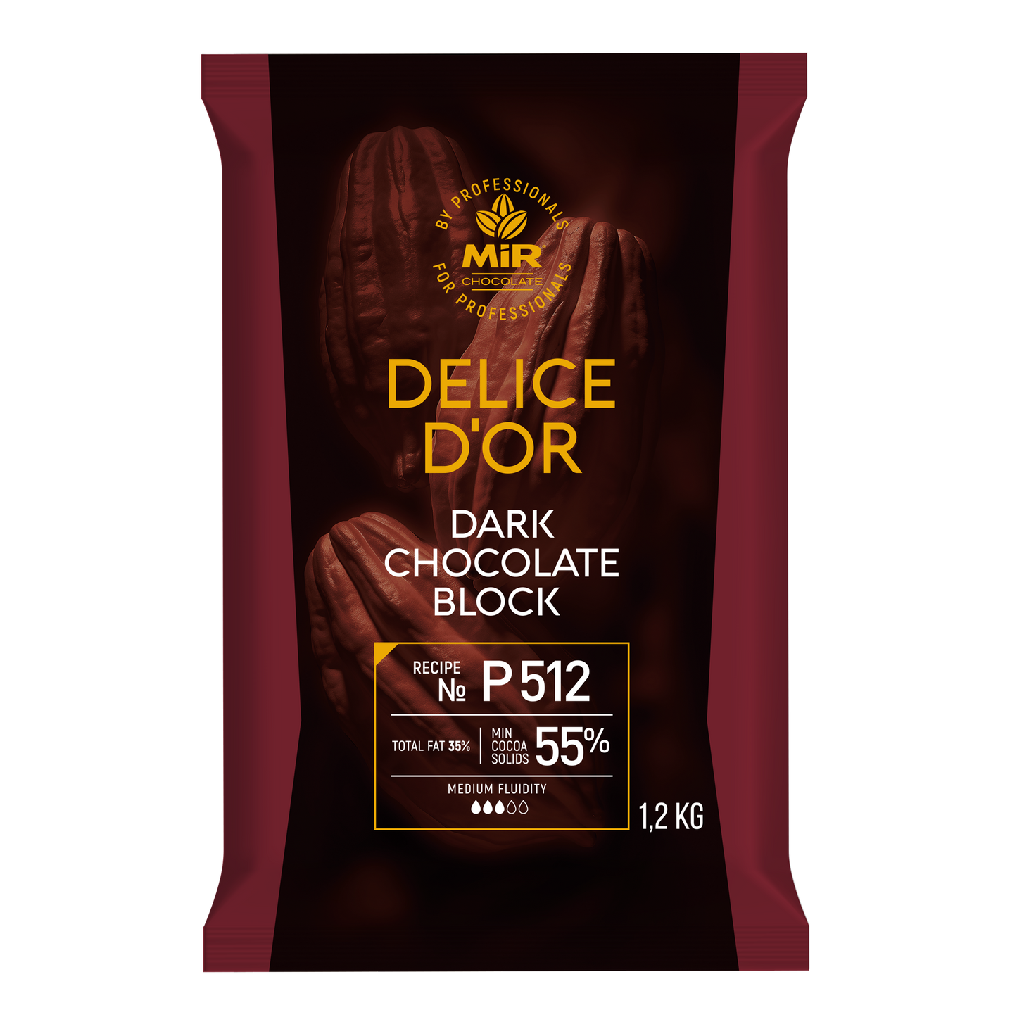 Шоколад Delice D`or чорний блок