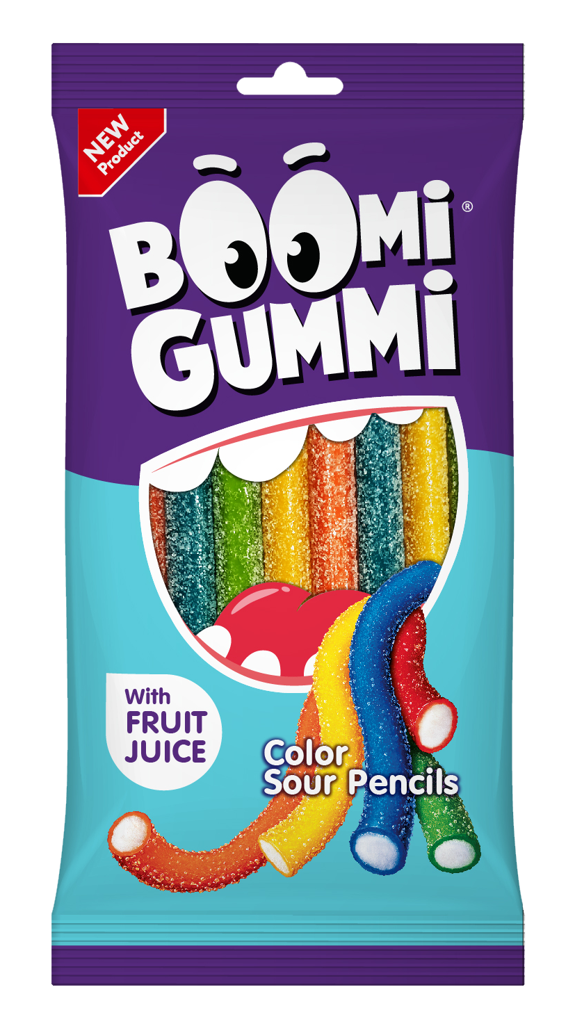 Цукерки желейні «Boomi Gummi Color Pencil»