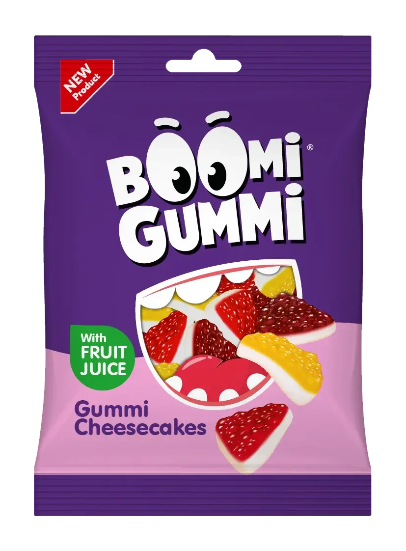 Цукерки желейні «Boomi Gummi Cheesecake» Boomi Gummi
