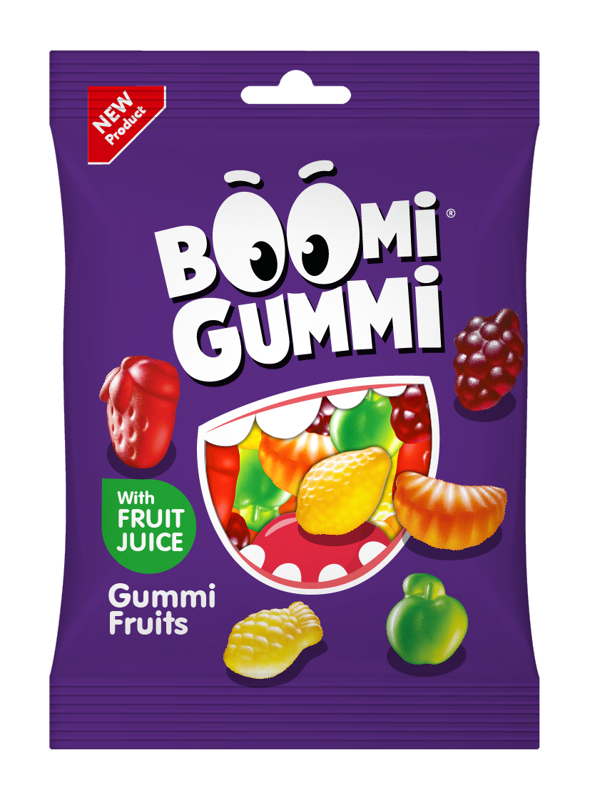 Цукерки желейні «Boomi Gummi Fruits»
