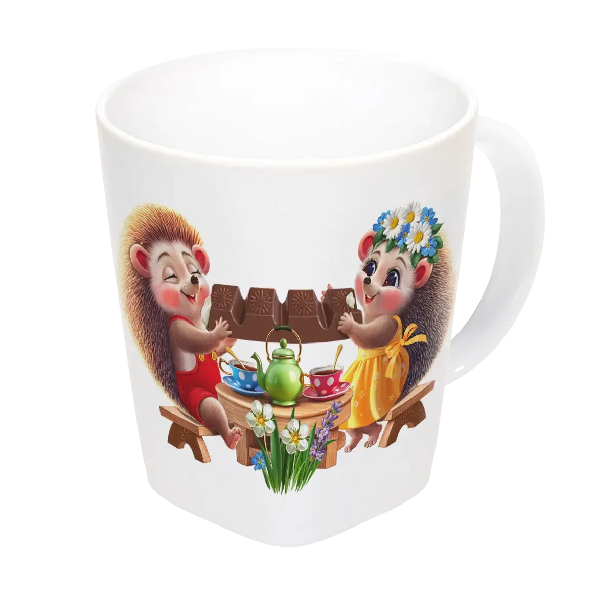 Керамічна чашка Jay&Joy з їжачками — Купити солодощі онлайн