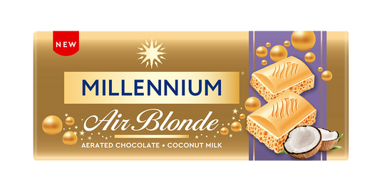 Шоколад Millennium Blonde Coconut білий пористий