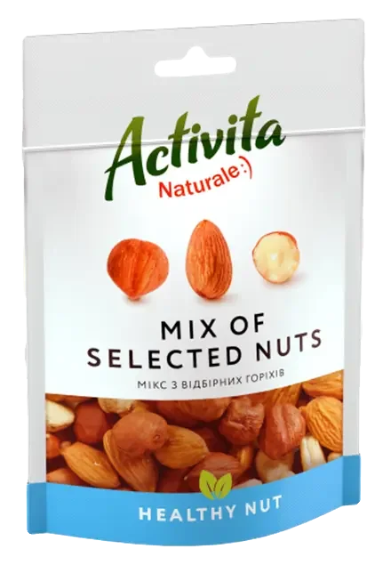 Activita Суміш горіхів Healthy nut 120г millenium dev