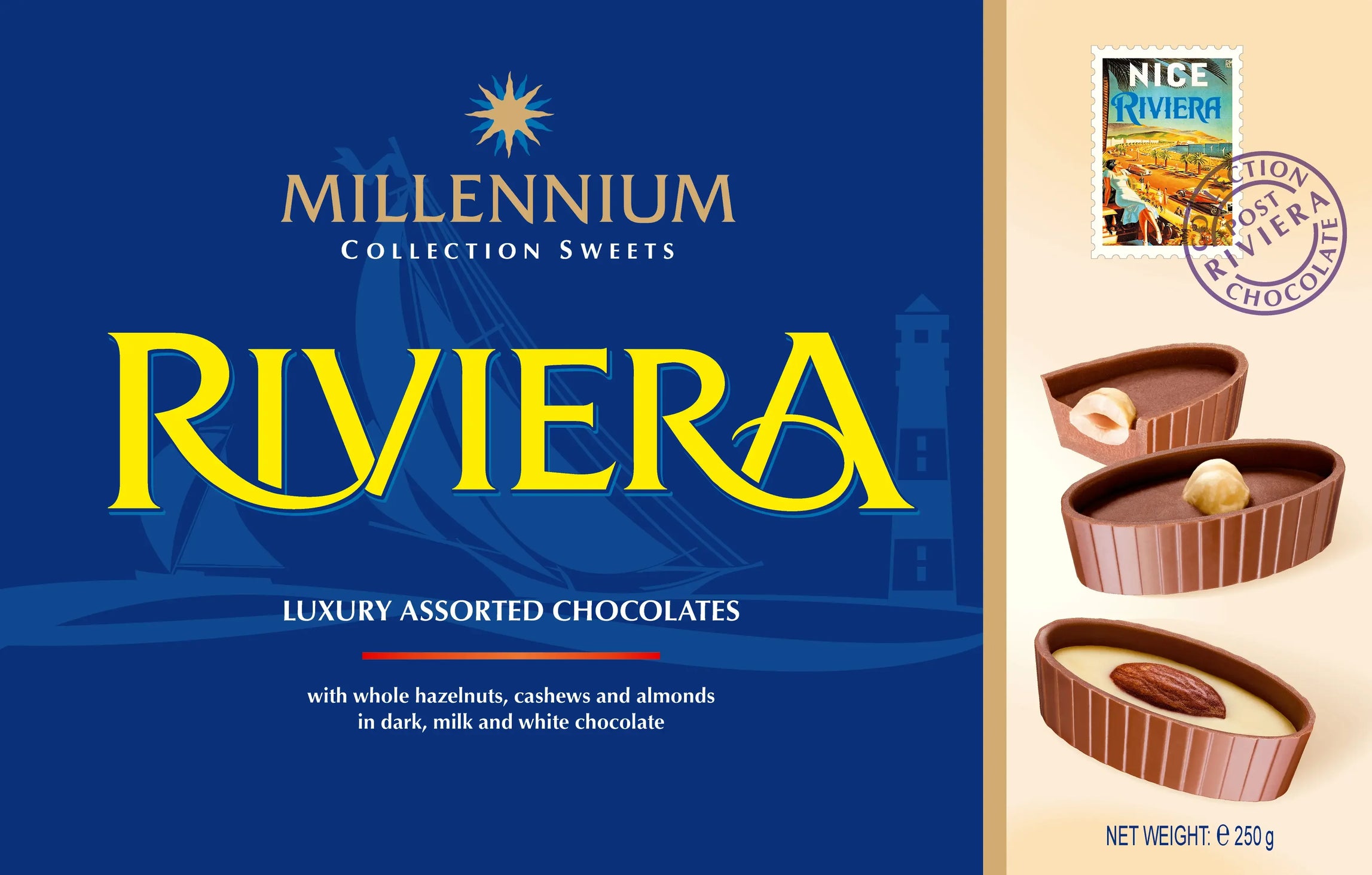 Millenium Chocolates Конфеты шоколадные «Millennium Ривьера» Ассорти — Купить сладости ...