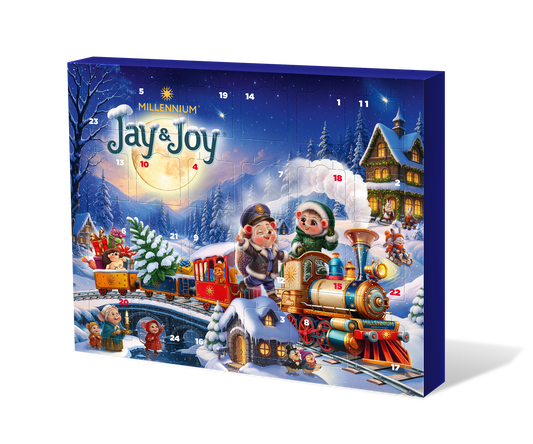 Шоколад молочний «JAY&JOY» новорічний календар