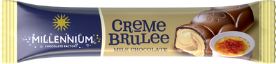 Шоколад "Millennium Creme Brulee" молочний з начинкою