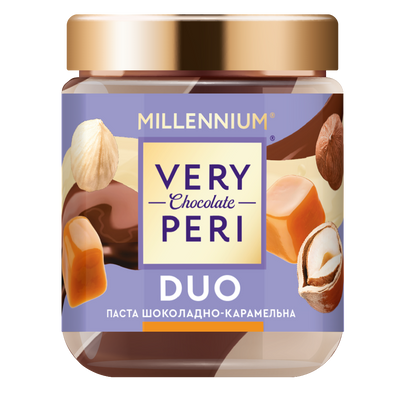 Паста шоколадно-карамельна “Millennium Very Peri Duo”