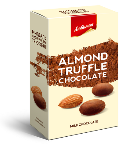 Драже Любімов TRUFF мигдаль в молочному трюфелі