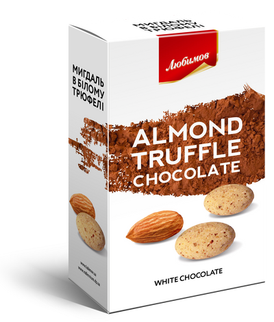 Драже Любімов TRUFF мигдаль в білому трюфелі
