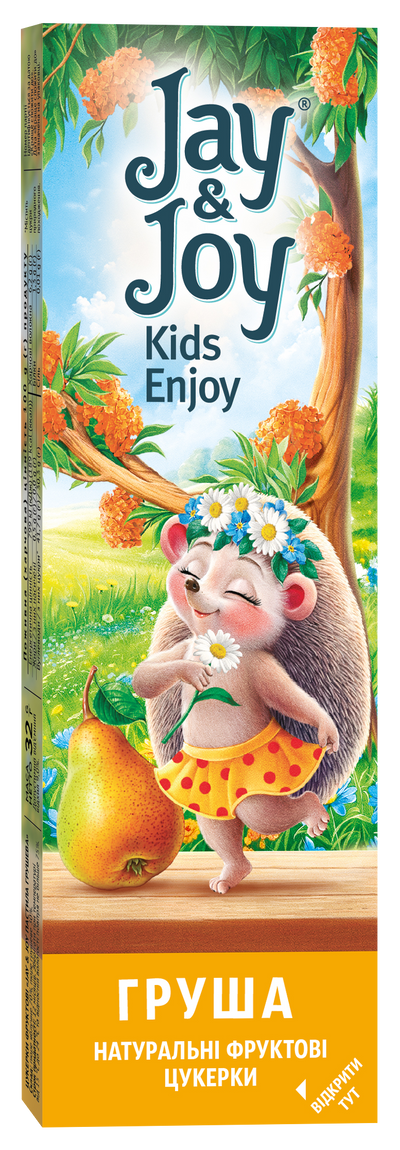 Цукерки фруктові «Jay & Joy Пастила грушева»
