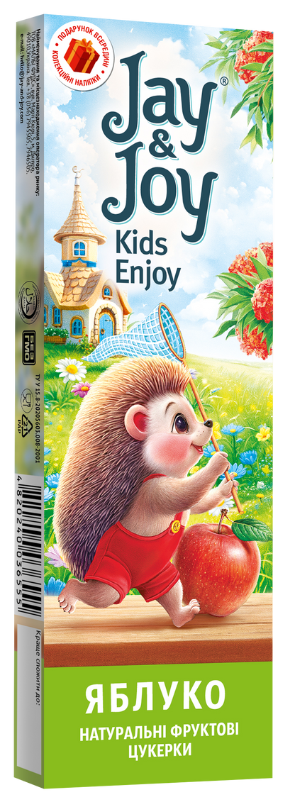 Цукерки фруктові «Jay & Joy Пастила яблучна»