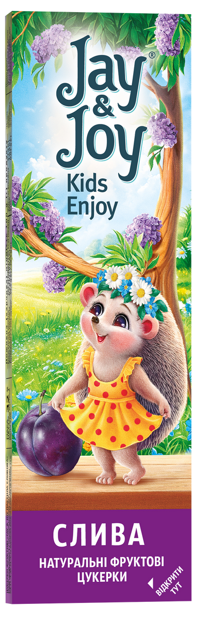 Цукерки фруктові «Jay & Joy Пастила сливова»