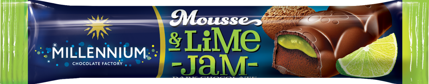 Chocolate dark «Millennium Mousse» — with mousse and lime filling