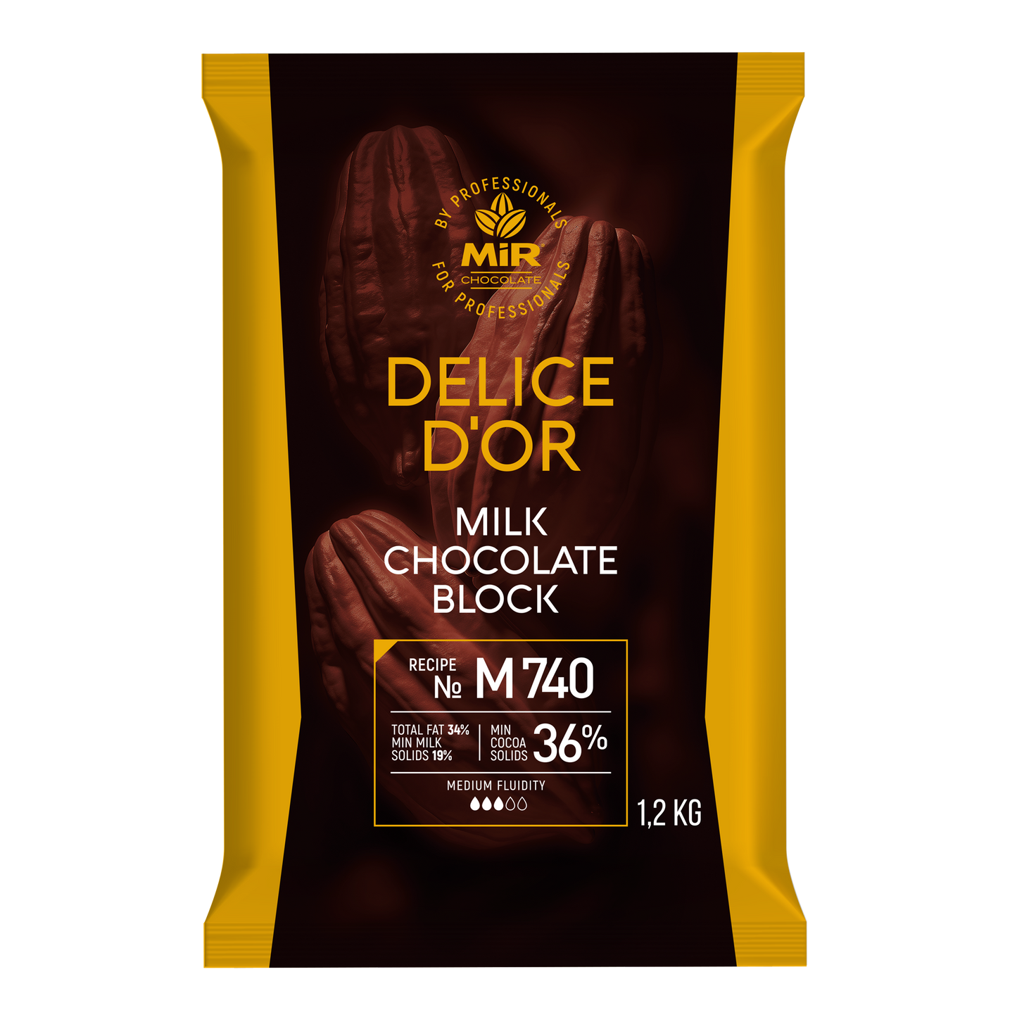 Шоколад Delice D`or молочний блок