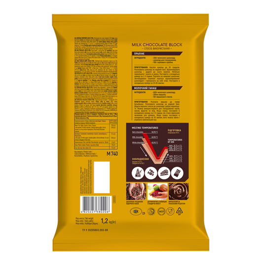 Шоколад  Delice D`or молочний блок