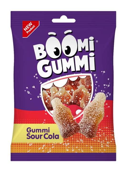 Цукерки желейні Boomi Gummi Sour Cola