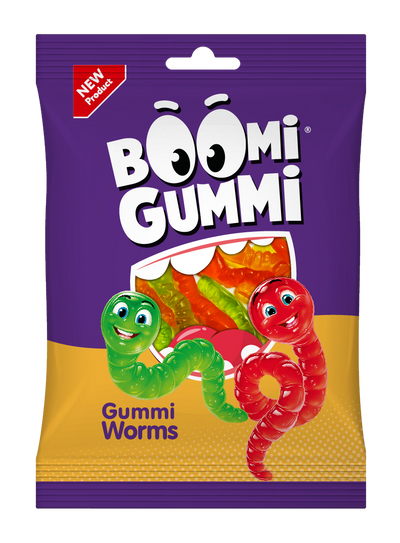 Цукерки желейні Boomi Gummi Worms
